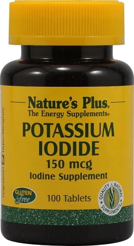 Nature's Plus Iodeto de Potássio 150 mcg - 100 Comprimidos: Essencial para sua Saúde Tireoidiana e Bem-Estar Geral