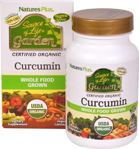 Nature's Plus Source of Life® Garden Curcumin -- 30 Vegan Capsules