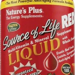 Nature's Plus Source Of Life RED Multivitamínico Líquido 900ml - Mix de Frutas Vermelhas