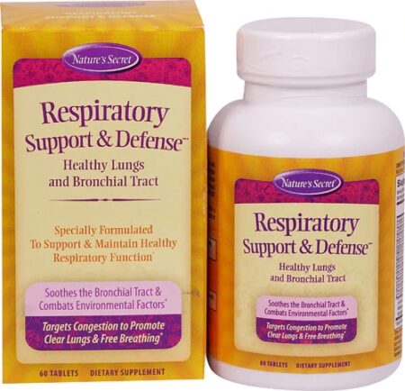 Nature's Secret Respiratory Support & Defense™ -- 60 Tablets