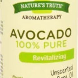 Óleo de Abacate Puro Nature's Truth 100% Natural, Sem Fragrância – 118ml