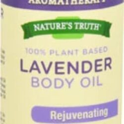 Óleo Corporal Nature's Truth Lavanda 118ml: Relaxamento e Bem-Estar Natural