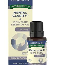 Óleo Essencial Nature's Truth Mental Clarity 100% Puro 15ml - Foco e Clareza Mental