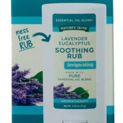 Nature's Truth Soothing Rub Lavanda Eucalipto 15g - Alívio Natural para Corpo e Mente