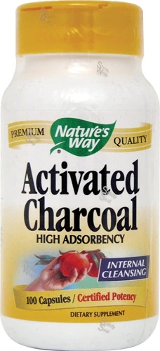 Carvão Ativado Nature's Way 100 Cápsulas: Detox e Bem-Estar Natural