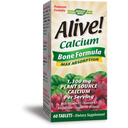 Nature's Way Alive!® Calcium Bone Formula -- 60 Tablets