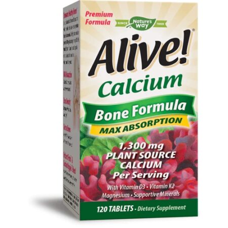 Nature's Way Alive!® Calcium Bone Formula -- 120 Tablets