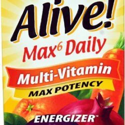 Nature's Way Alive!® Max 6 Daily Multivitamínico 90 Cápsulas Veganas - Energia e Bem-Estar Total