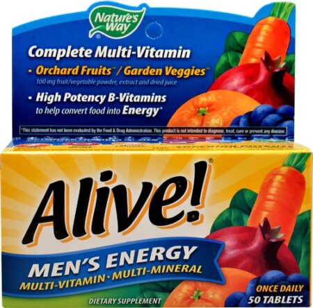 Nature's Way Alive!® Men's Energy -- 50 Tablets