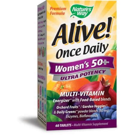 Nature's Way Alive!® Once Daily Women's 50 + Ultra Potency -- 60 Tablets