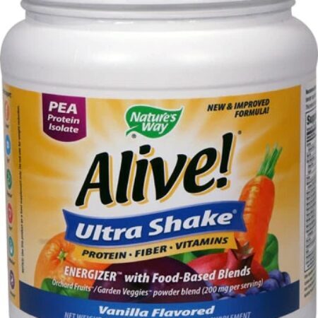 Nature’s Way Alive! Ultra-Shake Baunilha – 538g | Nutrição Completa e Deliciosa — foto 1 Nature’s Way Alive! Ultra-Shake Baunilha – 538g | Nutrição Completa e Deliciosa — foto 1