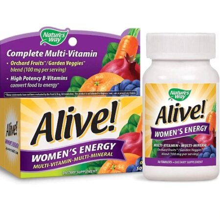 Nature's Way Alive!® Women's Energy Multi-Vitamin Mulit-Mineral -- 50 Tablets