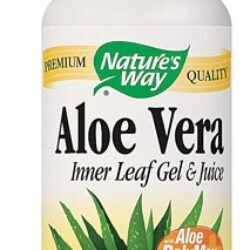 Gel e Suco de Aloe Vera Nature's Way Inner Leaf - 1 Litro (33.8 fl oz) - Puro e Refrescante