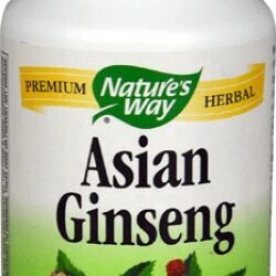 Nature's Way Asian Ginseng - 50 Cápsulas Vegetarianas: Energia e Bem-Estar para Você