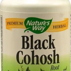 Nature's Way Black Cohosh Root 540mg - 100 Cápsulas Vegetarianas - Bem-Estar Feminino Natural