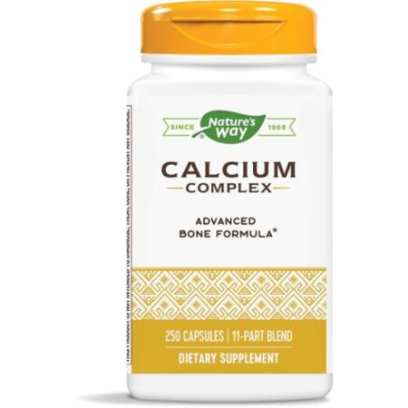 Nature's Way Calcium Complex Advanced Bone Formula -- 250 Capsules