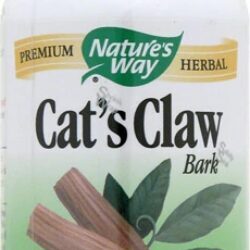 Nature's Way Cat's Claw Bark 100 Cápsulas - Saúde Imunológica e Bem-Estar Natural