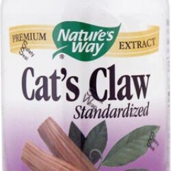 Nature's Way Unha de Gato Padronizado 60 Cápsulas - Bem-Estar Imunológico
