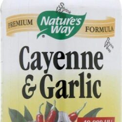 Nature's Way Cúrcuma e Alho 1060 mg - 100 Cápsulas Veganas - Bem-Estar Total