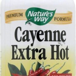 Nature's Way Pimenta Caiena Extra Picante 100 Cápsulas - Potência e Bem-Estar Natural
