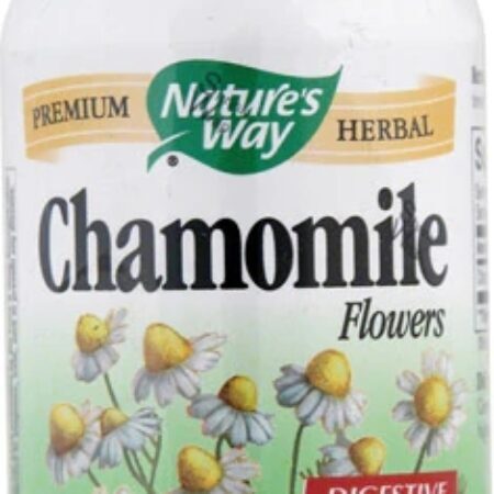 Nature’s Way Flores de Camomila – 100 Cápsulas Naturais para Relaxamento e Bem-Estar — foto 1