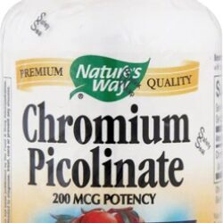 Nature's Way Cromo Picolinato 200mcg - 60 Cápsulas: Otimize Seu Bem-Estar