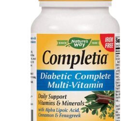 Nature's Way Completia® Diabetes Multivitamínico Sem Ferro - 60 Comprimidos