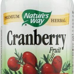 Nature's Way Cranberry Fruit 100 Cápsulas - Saúde do Trato Urinário e Bem-Estar Geral
