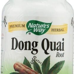 Nature's Way Dong Quai Root 50 Cápsulas - Saúde e Bem-Estar Feminino