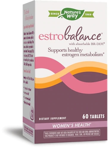 Nature's Way EstroBalance® 60 Comprimidos: Equilíbrio Hormonal e Bem-Estar Feminino