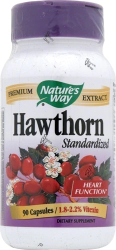 Nature's Way Hawthorn 90 Cápsulas - Saúde Cardiovascular e Bem-Estar