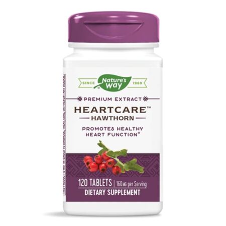 Nature's Way HeartCare™ Hawthorn Premium Extract -- 160 mg - 120 Tablets