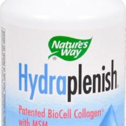 Nature's Way Hydraplenish® com MSM - 60 Cápsulas para Articulações e Pele Saudáveis