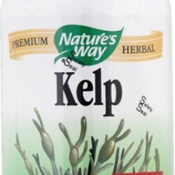 Nature's Way Kelp 600mg - 100 Cápsulas Vegetarianas: Saúde da Tireoide e Bem-Estar Completo