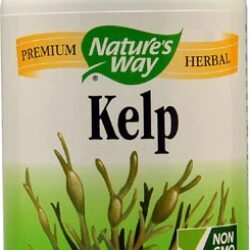 Nature's Way Kelp 600mg - 180 Cápsulas Veganas: Seu Impulso Natural de Bem-Estar