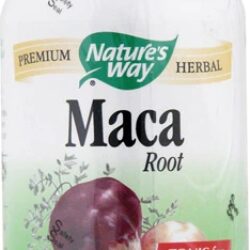 Nature's Way Maca Root 100 Cápsulas: Energia e Bem-Estar Natural