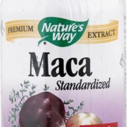 Nature's Way Maca Standardized 60 Cápsulas - Energia e Bem-Estar Natural