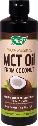 Óleo MCT Nature's Way de Coco 100% Puro - 473ml: Energia e Foco para o Seu Dia