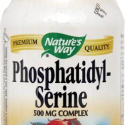 Nature's Way Fosfatidilserina 100mg - 60 Cápsulas Softgel - Suporte Cognitivo e Bem-Estar