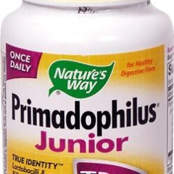 Nature's Way Primadophilus® Junior Probiótico 90 Cápsulas Vegetais - 3 Bilhões de UFC
