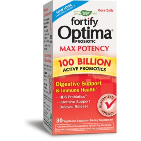 Nature's Way Primadophilus® Optima Max Potency Probiotics -- 100 billion - 30 Vegetarian Capsules