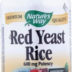 Nature's Way Red Yeast Rice 60 Cápsulas: Saúde Cardiovascular e Bem-Estar Natural