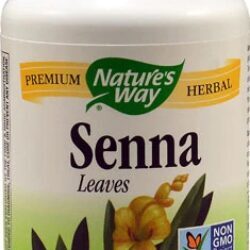 Nature's Way Senna Leaves: 100 Cápsulas Veganas para Bem-Estar Digestivo