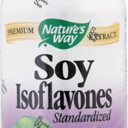Nature's Way Isoflavonas de Soja Padronizadas - 60 Cápsulas: Bem-Estar Natural para Você