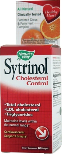 Nature's Way Sytrinol® Controle de Colesterol - 60 Cápsulas Gelatinosas | Suporte Cardiovascular Natural