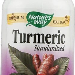 Nature's Way Cúrcuma Padronizada 120 Cápsulas - Potência Máxima para Seu Bem-Estar