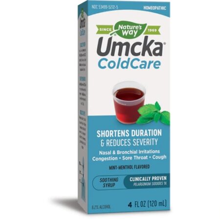 Nature's Way Umcka® ColdCare Soothing Syrup Menthol -- 4 fl oz