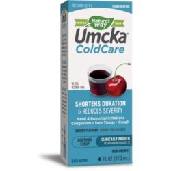 Nature's Way Umcka ColdCare Xarope Sabor Cereja - 118ml | Alívio Natural para Resfriados