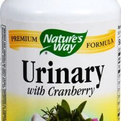 Nature's Way Urinary com Cranberry - 100 Cápsulas Veganas 450mg para Saúde Urinária