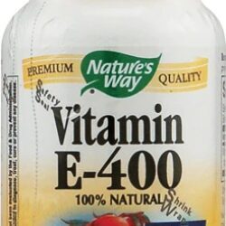 Nature's Way Vitamina E-400 IU - 60 Cápsulas Gelatinosas | Poder Antioxidante Essencial